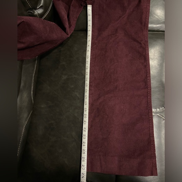 Gap Corduroy Pants (color is like a deep plum) - Picture 5 of 6